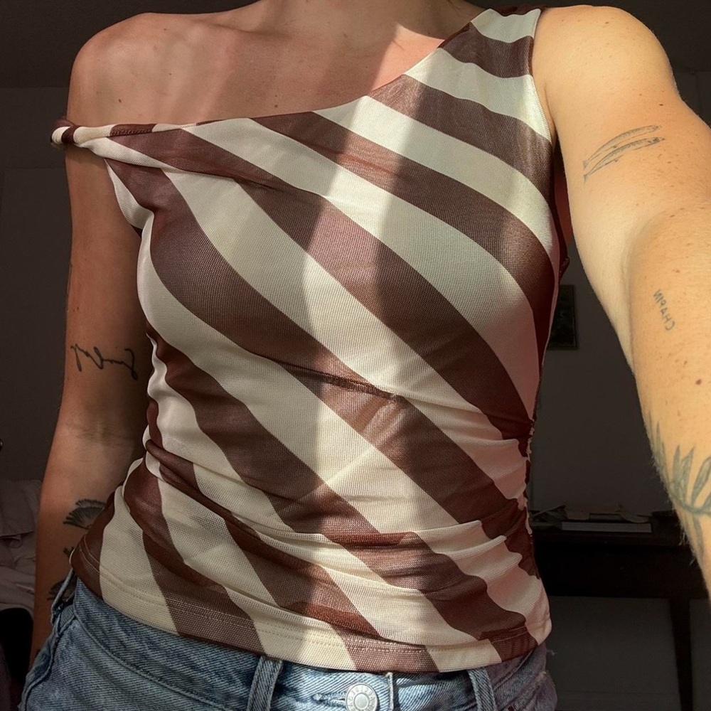 Anthropologie mesh top